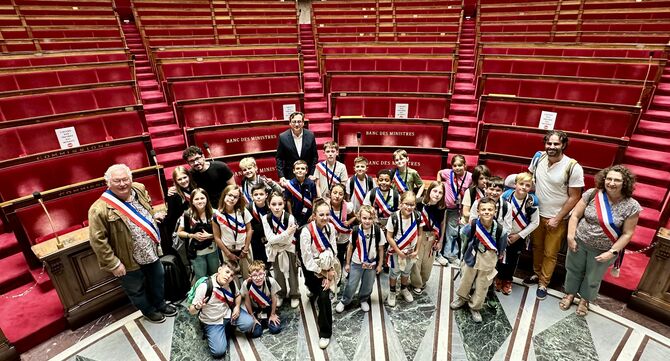 Visite de l'Assemblée nationale CME