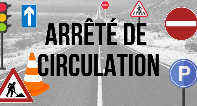 Arrêté temporaire de circulation