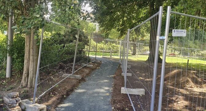 Travaux en cours sur la Commune